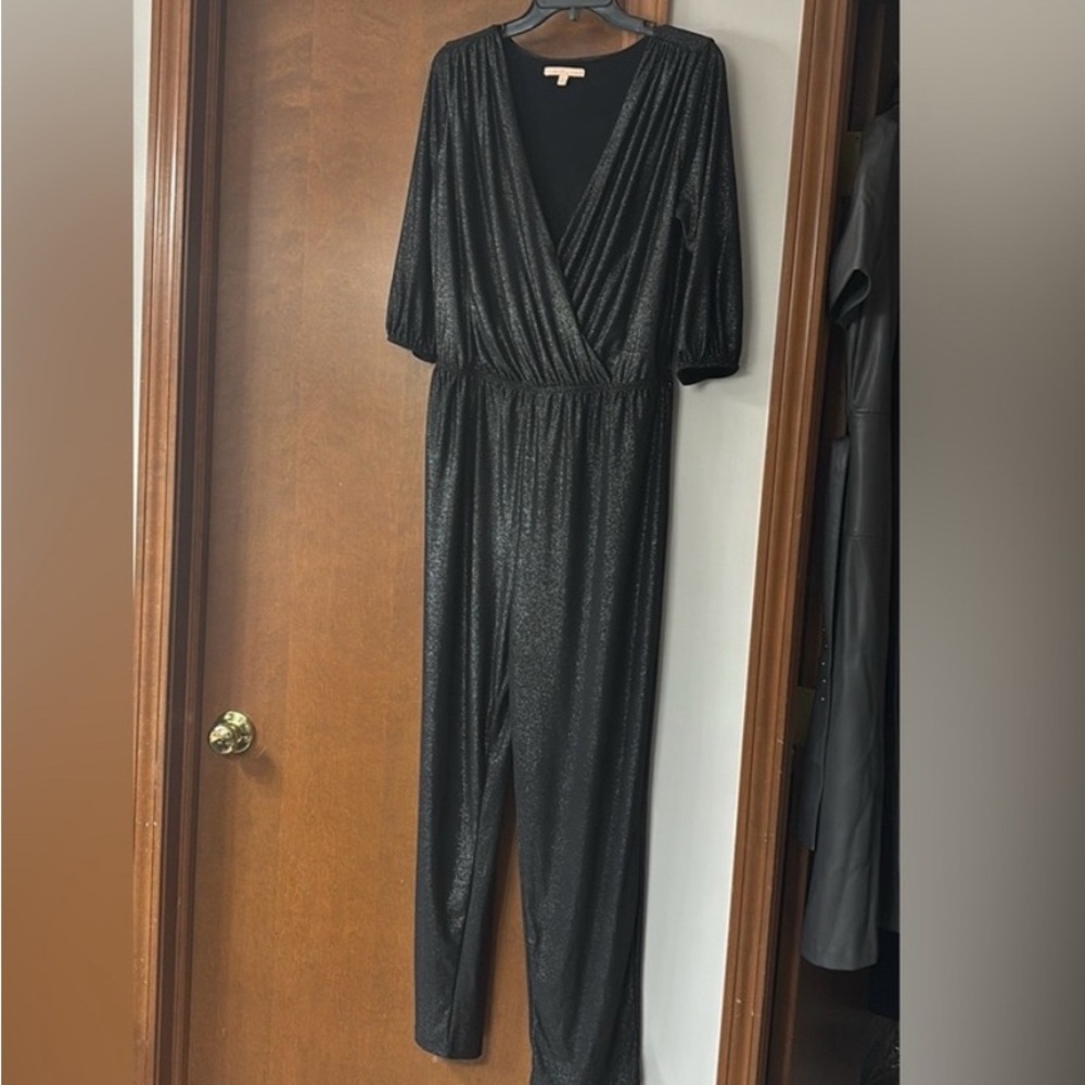 Gibson Latimer black and silver shimmer jumpsuit
J